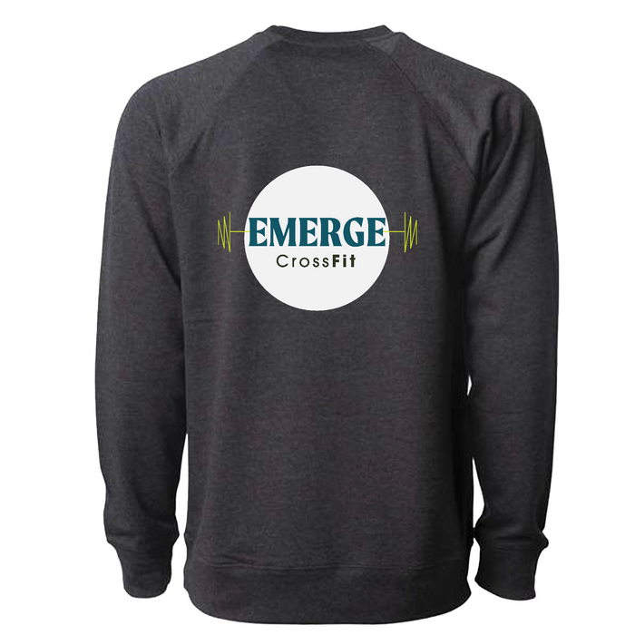 Emerge CrossFit HEARTBEAT Mens - CrewNeck