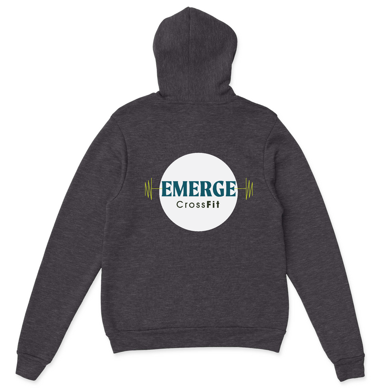 Emerge CrossFit HEARTBEAT Mens - Hooded T-Shirt