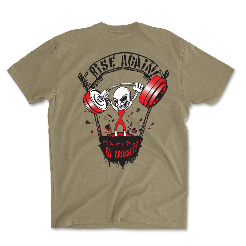 Grass Valley CrossFit Rise Again Mens - T-Shirt