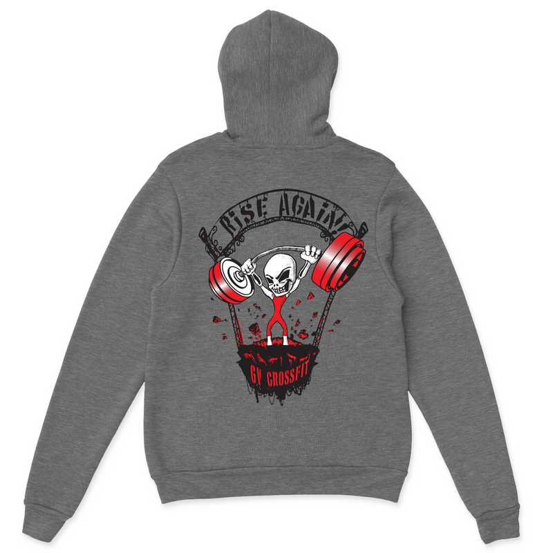 Grass Valley CrossFit Rise Again Mens - Hooded T-Shirt