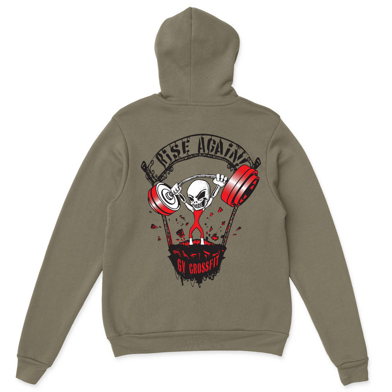 Grass Valley CrossFit Rise Again Mens - Hooded T-Shirt