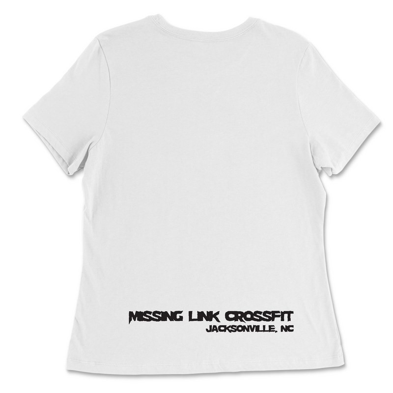 Missing Link CrossFit Sasquatch Head Womens - Relaxed Jersey T-Shirt