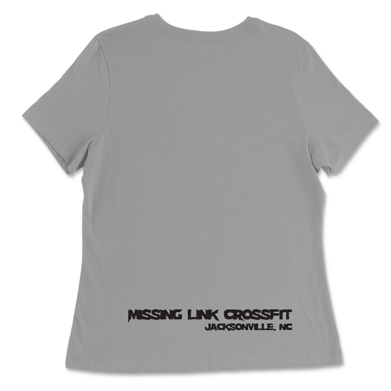 Missing Link CrossFit Sasquatch Head Womens - Relaxed Jersey T-Shirt