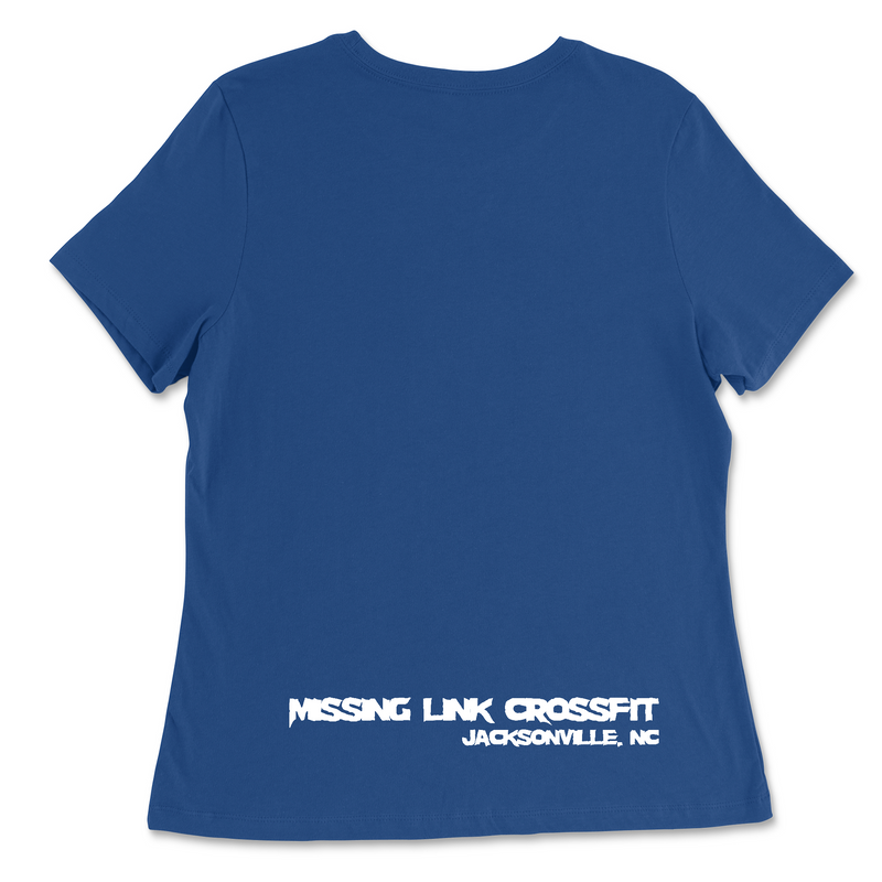 Missing Link CrossFit Sasquatch Head Womens - Relaxed Jersey T-Shirt