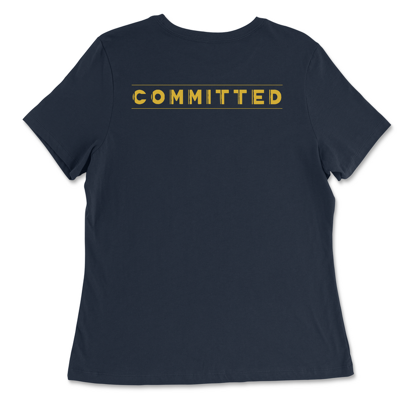 CrossFit True Committed Womens - Relaxed Jersey T-Shirt