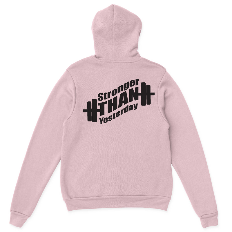 CrossFit Great Barrington Stronger Than Yesterday Mens - Hoodie