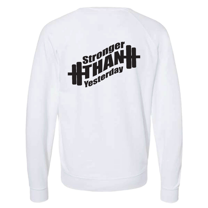 CrossFit Great Barrington Stronger Than Yesterday Mens - CrewNeck