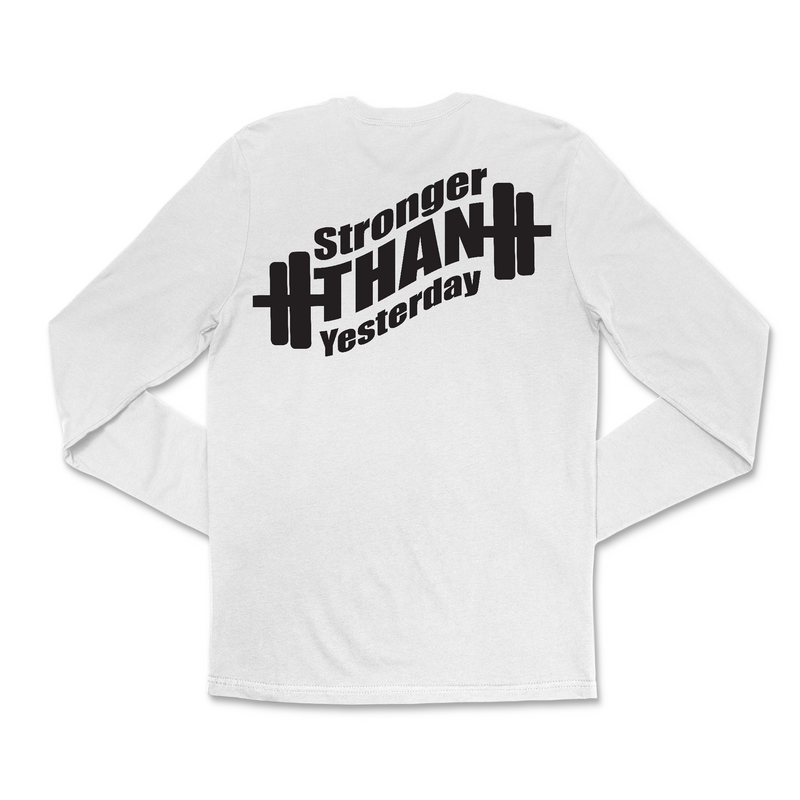 CrossFit Great Barrington Stronger Than Yesterday Mens - Long Sleeve