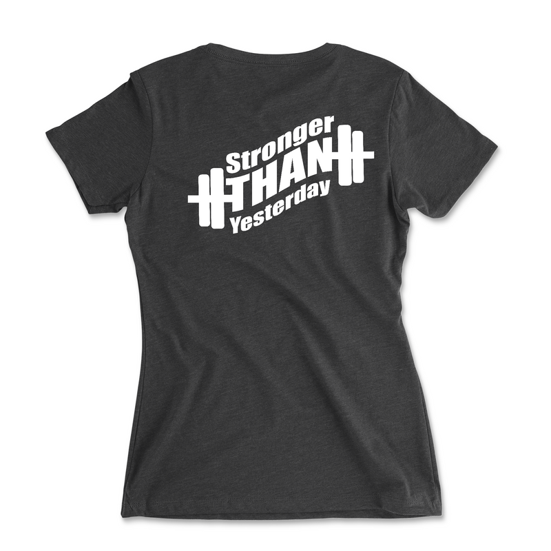 CrossFit Great Barrington Stronger Than Yesterday Womens - T-Shirt