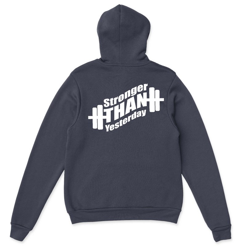 CrossFit Great Barrington Stronger Than Yesterday Mens - Hoodie