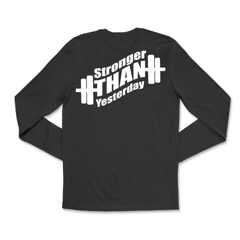 CrossFit Great Barrington Stronger Than Yesterday Mens - Long Sleeve