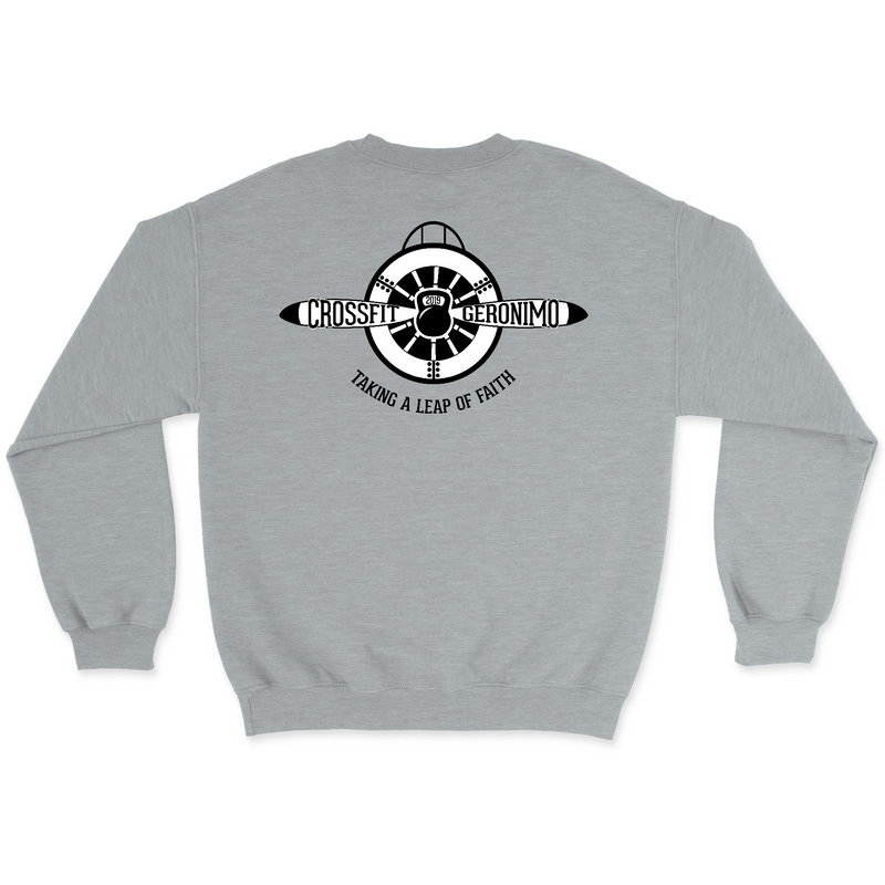 CrossFit Geronimo BE KIND LIFT HEAVY (Pocket) Mens - Midweight Sweatshirt