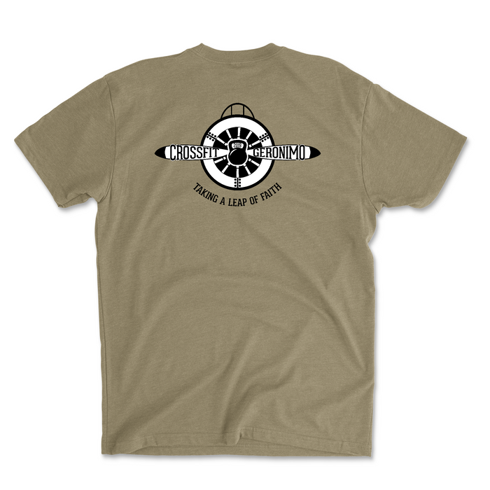 CrossFit Geronimo BE KIND LIFT HEAVY Mens - T-Shirt