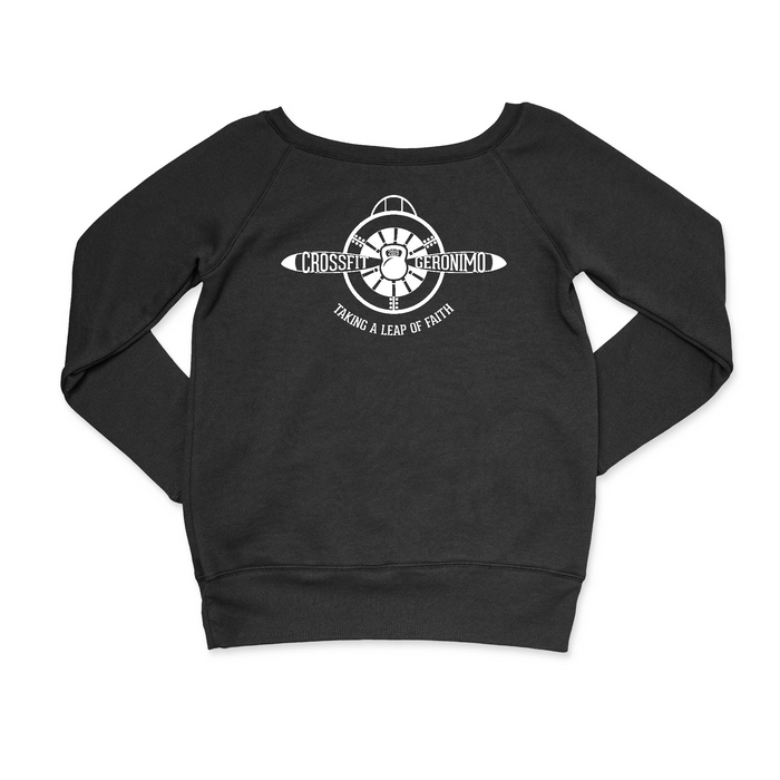 CrossFit Geronimo BE KIND LIFT HEAVY Womens - CrewNeck
