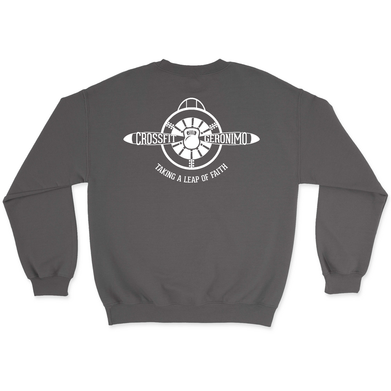 CrossFit Geronimo BE KIND LIFT HEAVY Mens - Midweight Sweatshirt