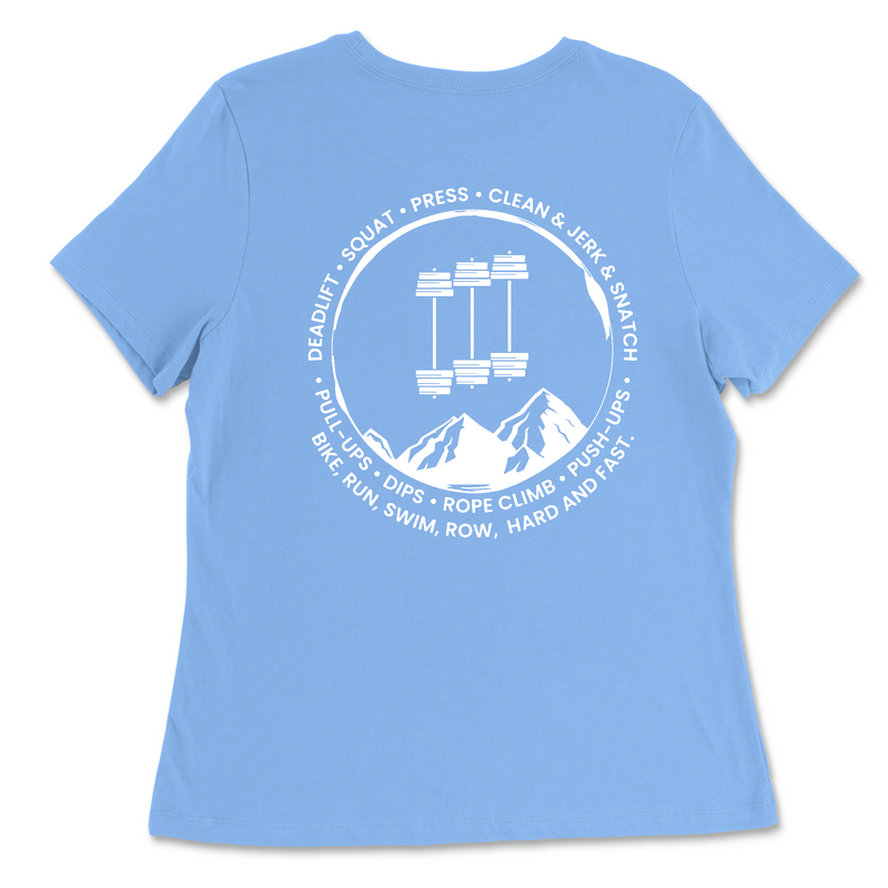 Bigfork Community CrossFit Enemy Womens - Relaxed Jersey T-Shirt