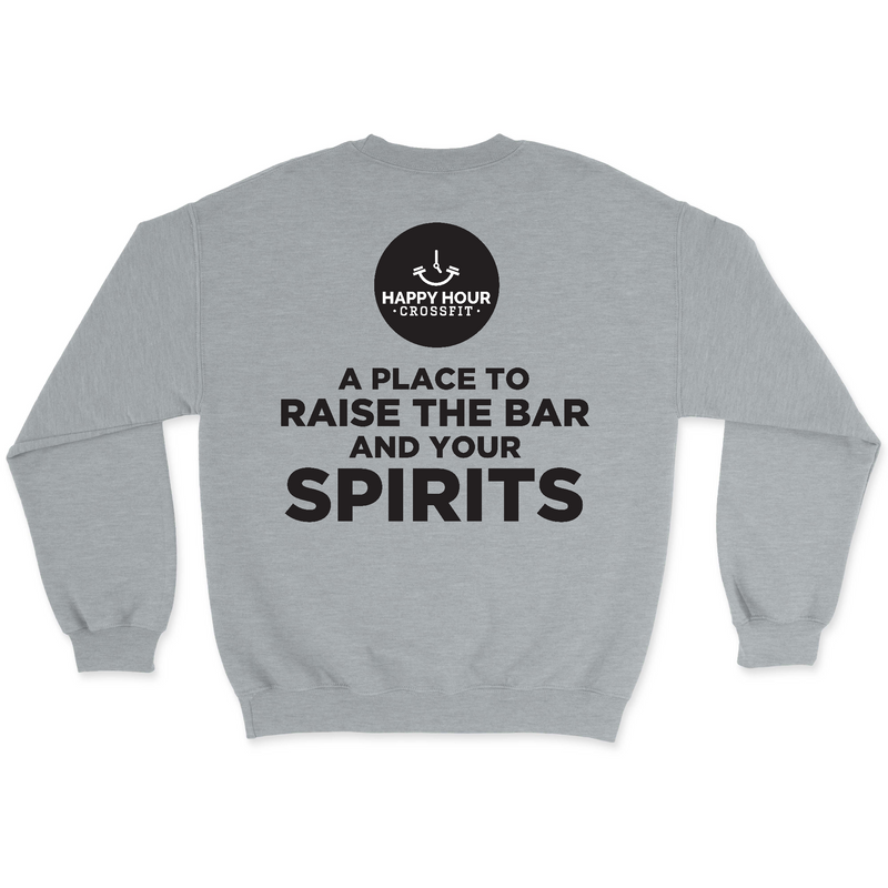 Happy Hour CrossFit Pineapple Dude Mens - Midweight Sweatshirt