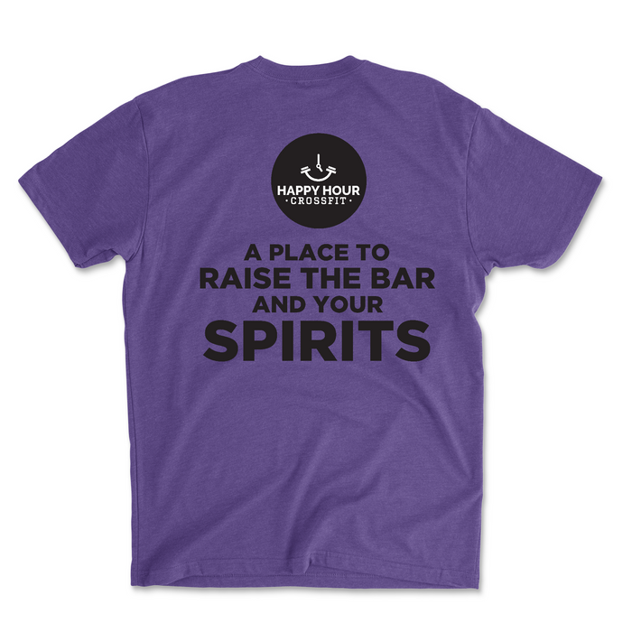 Happy Hour CrossFit Pineapple Dude Mens - T-Shirt