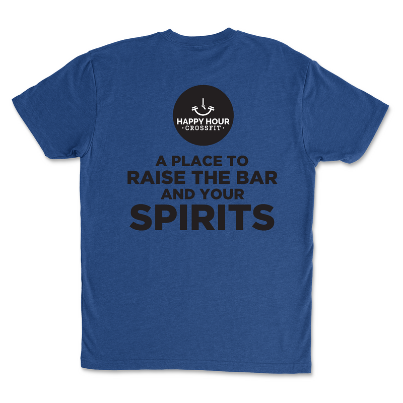 Happy Hour CrossFit Pineapple Dude Mens - T-Shirt
