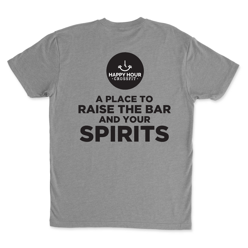 Happy Hour CrossFit Pineapple Dude Mens - T-Shirt
