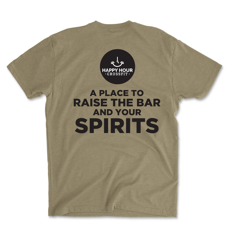 Happy Hour CrossFit Pineapple Dude Mens - T-Shirt