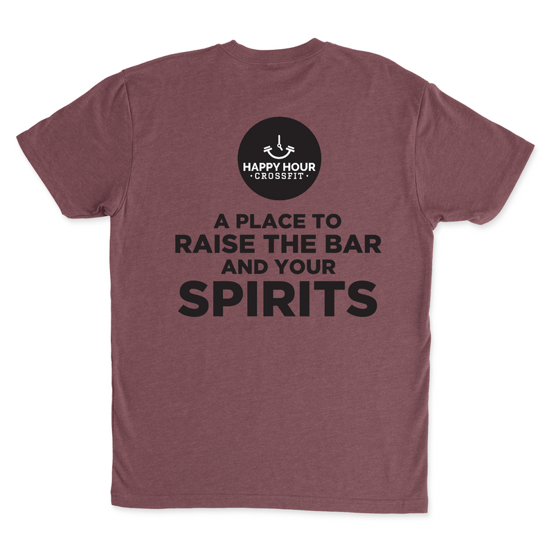 Happy Hour CrossFit Pineapple Dude Mens - T-Shirt
