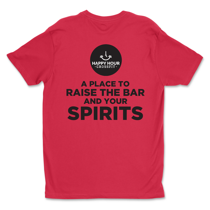 Happy Hour CrossFit Pineapple Dude Unisex - Cotton T-Shirt