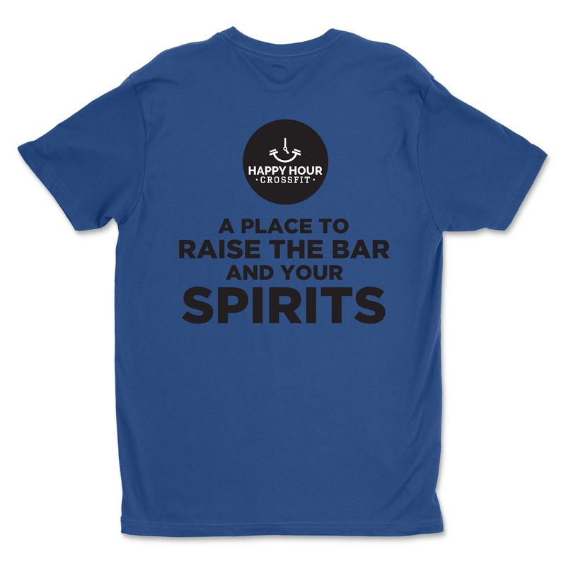 Happy Hour CrossFit Pineapple Dude Unisex - Cotton T-Shirt