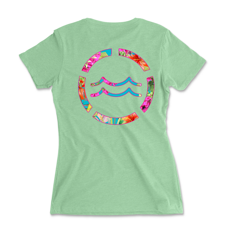CrossFit Rappahannock Tropical Womens - T-Shirt