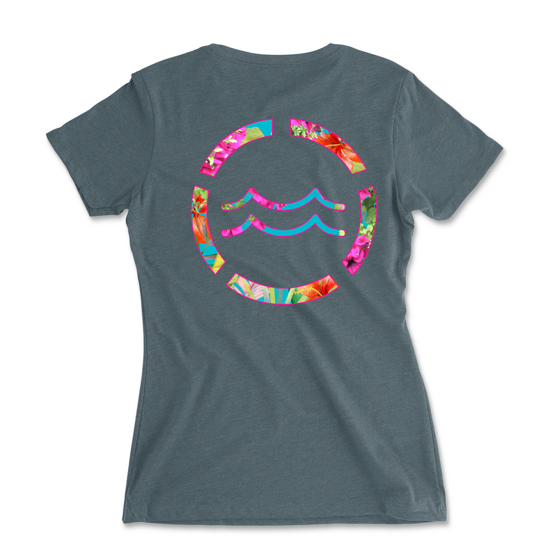 CrossFit Rappahannock Tropical Womens - T-Shirt