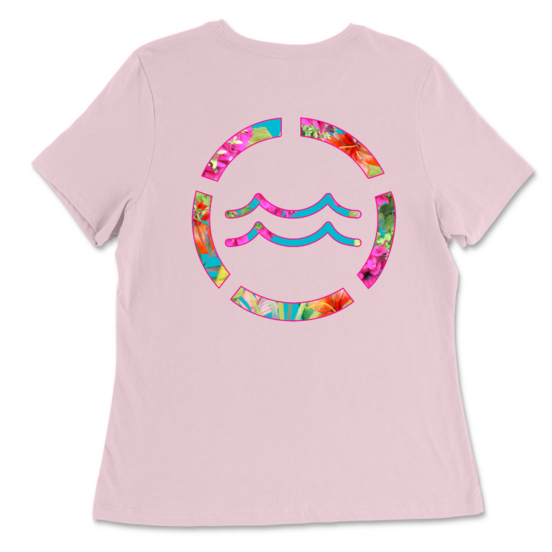CrossFit Rappahannock Tropical Womens - Relaxed Jersey T-Shirt