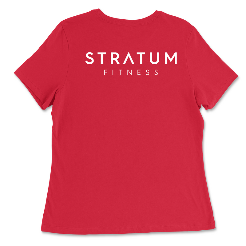 Stratum Fitness Pocket Womens - Relaxed Jersey T-Shirt