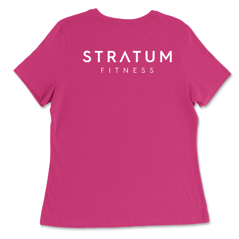 Stratum Fitness Pocket Womens - Relaxed Jersey T-Shirt