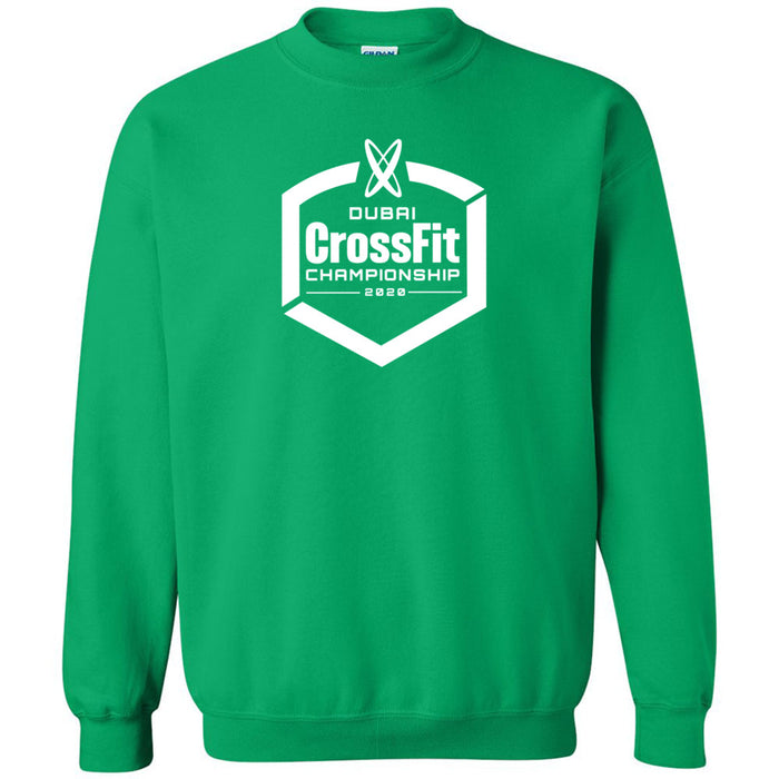 Dubai CrossFit Championship - 100 - White - Crewneck Sweatshirt