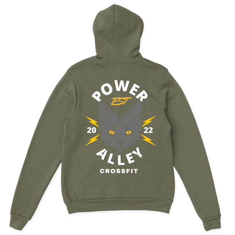 Power Alley CrossFit Power Alley Cat Pocket - Mens - Hoodie
