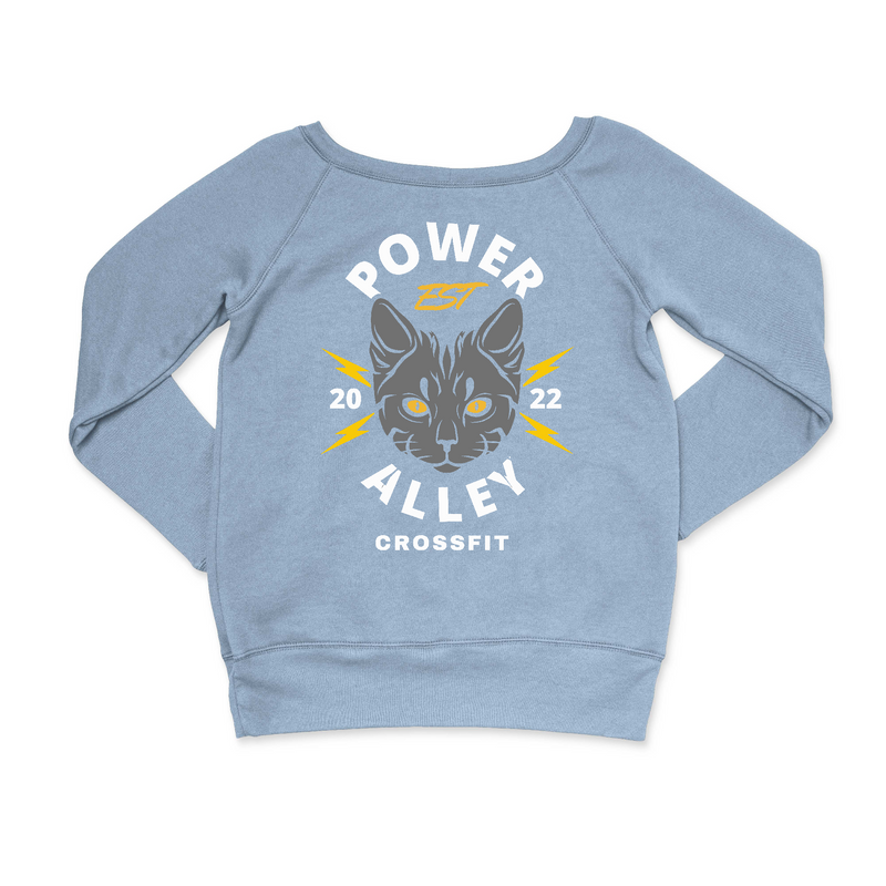 Power Alley CrossFit Power Alley Cat Pocket - Womens - CrewNeck