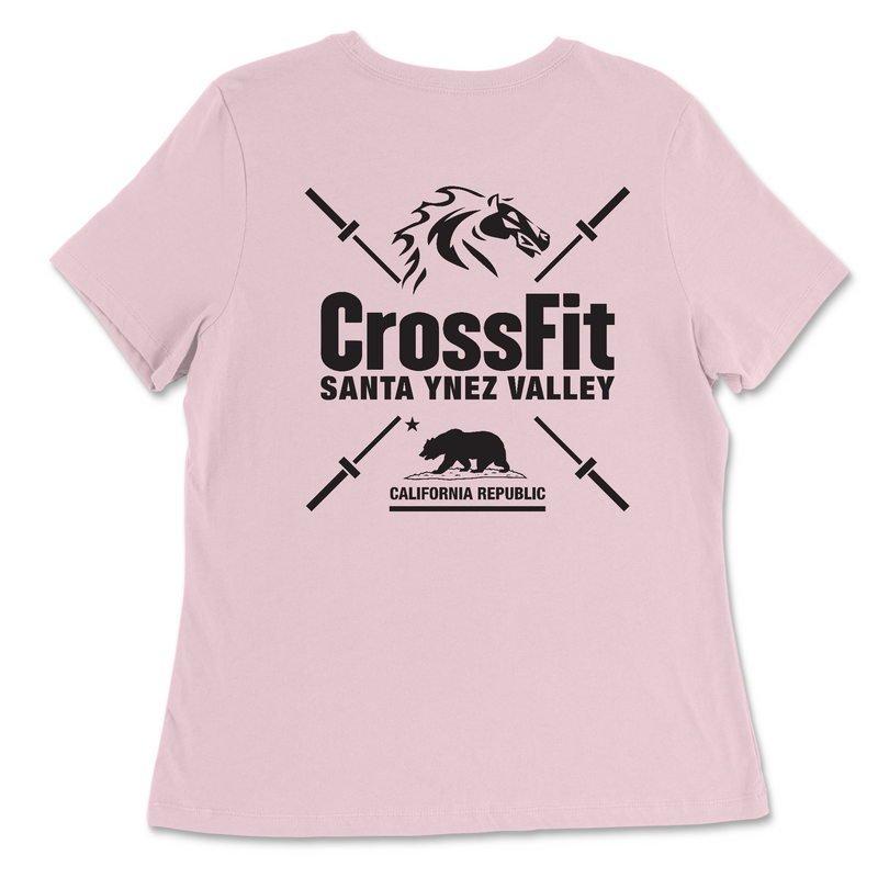 CrossFit Santa Ynez Valley Pocket Womens - Relaxed Jersey T-Shirt