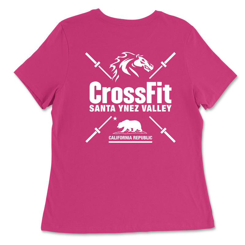 CrossFit Santa Ynez Valley EST Womens - Relaxed Jersey T-Shirt