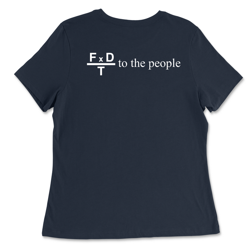 Commonwealth CrossFit Power to the People Womens - Relaxed Jersey T-Shirt
