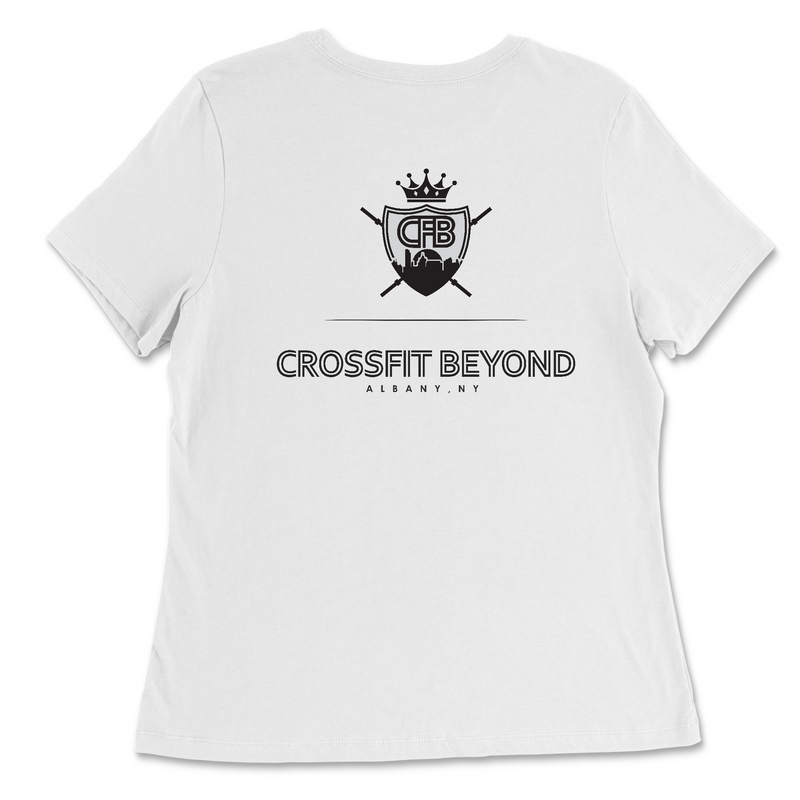 CrossFit Beyond Grey Womens - Relaxed Jersey T-Shirt