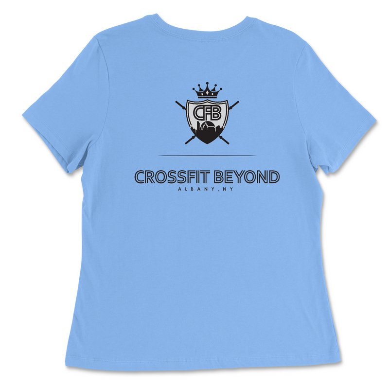 CrossFit Beyond Grey Womens - Relaxed Jersey T-Shirt