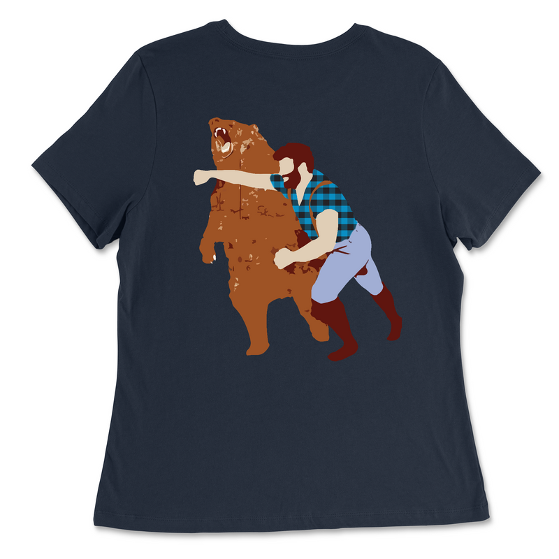 CrossFit Lumberyard Lumberyard Bear Womens - Relaxed Jersey T-Shirt