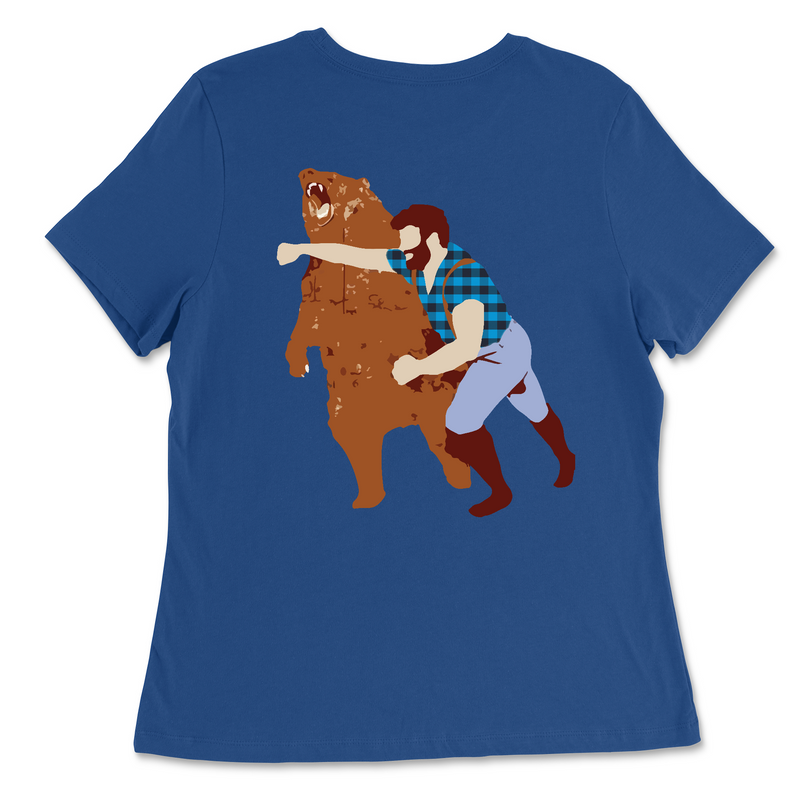 CrossFit Lumberyard Lumberyard Bear Womens - Relaxed Jersey T-Shirt