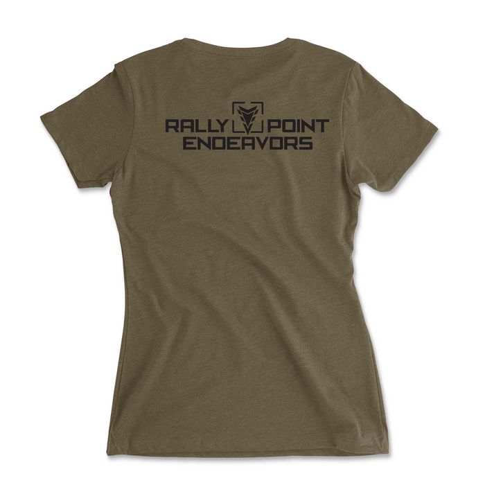 Rally Point CrossFit Black - Womens - T-Shirt