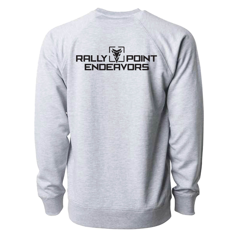 Rally Point CrossFit Black - Mens - CrewNeck