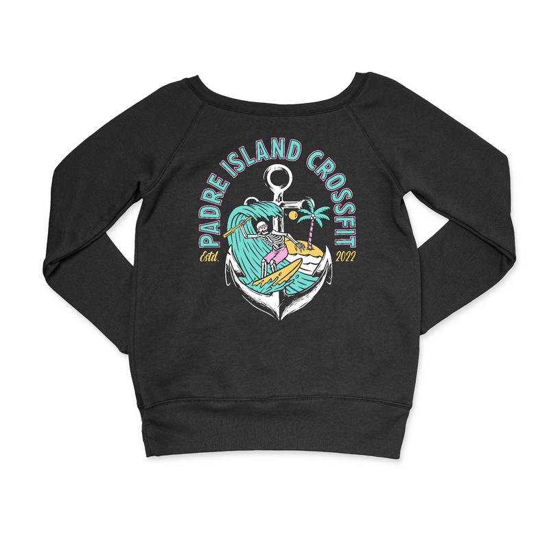 Padre Island CrossFit Anchor Womens - CrewNeck