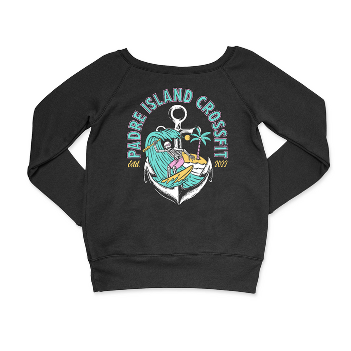 Padre Island CrossFit Anchor Womens - CrewNeck