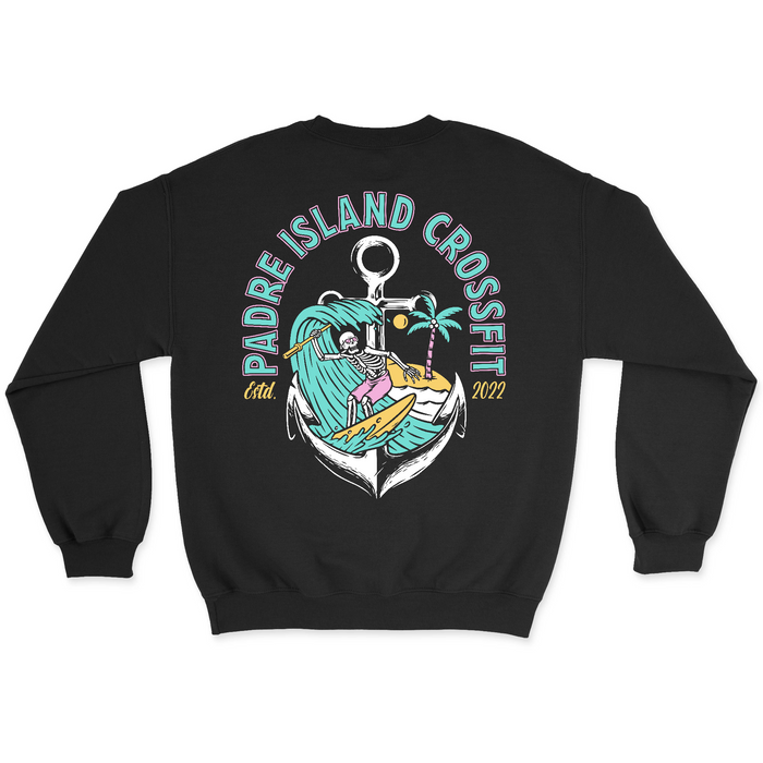 Padre Island CrossFit Anchor Mens - Midweight Sweatshirt