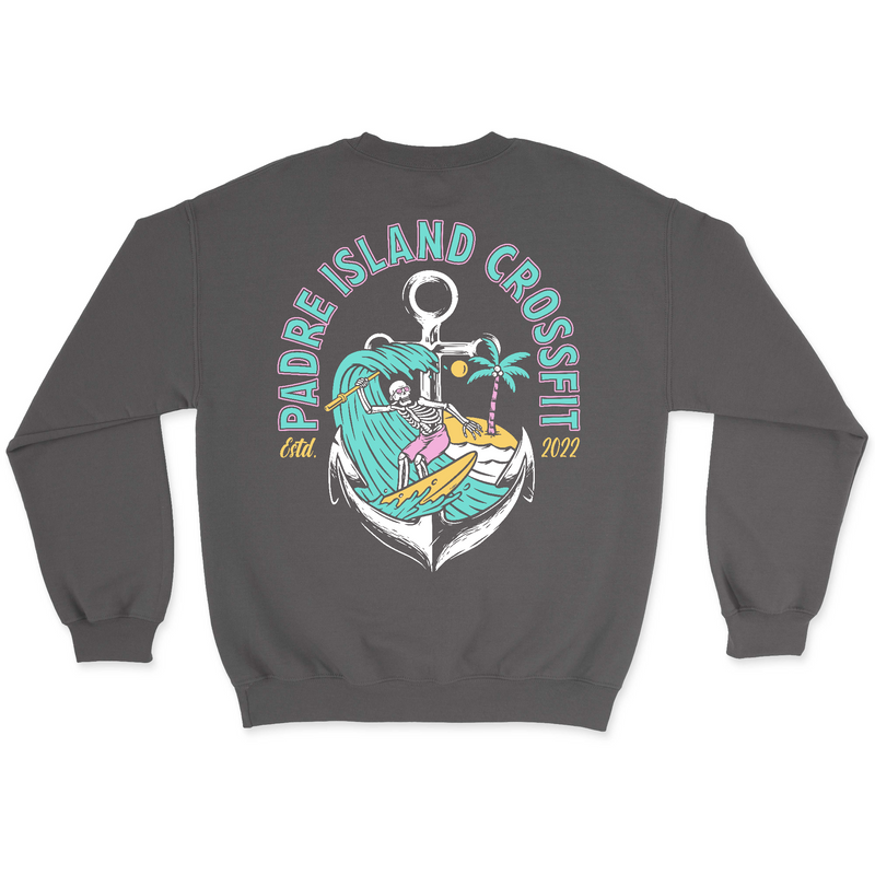 Padre Island CrossFit Anchor Mens - Midweight Sweatshirt
