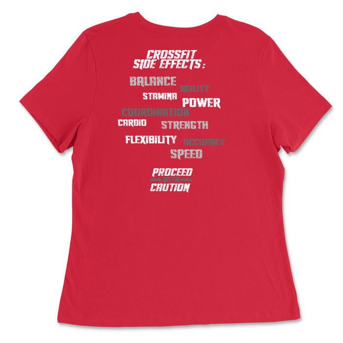 CrossFit Compelled Side Effects Womens - Relaxed Jersey T-Shirt